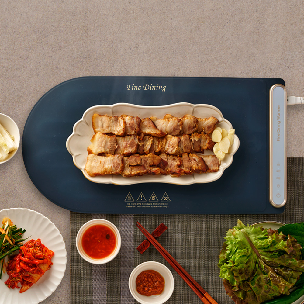 [펜소닉] 실리콘 접이식 푸드워머 음식데우기 일회용기가능